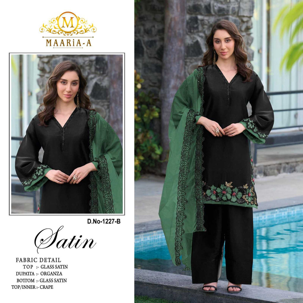 Naarira Satin Ladies Suit