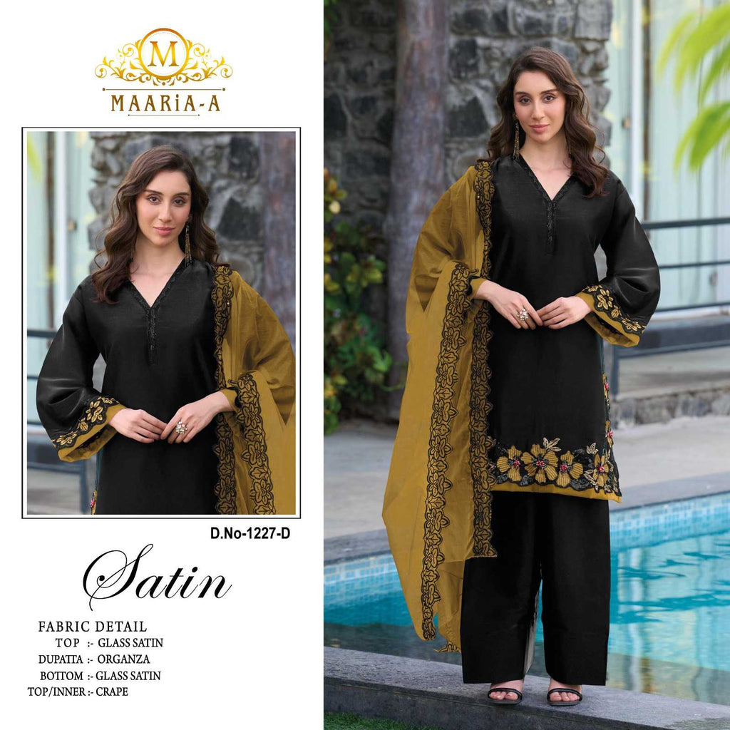 Naarira Satin Ladies Suit