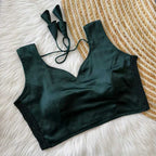 Naarira Soft Silk Sleeveless Blouse