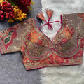 Naarira Silk V-Neck Blouses