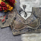 Naarira Silk V-Neck Blouses