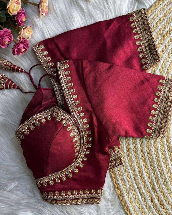 Naarira Chikanwork Cambric Blouse - alternate view