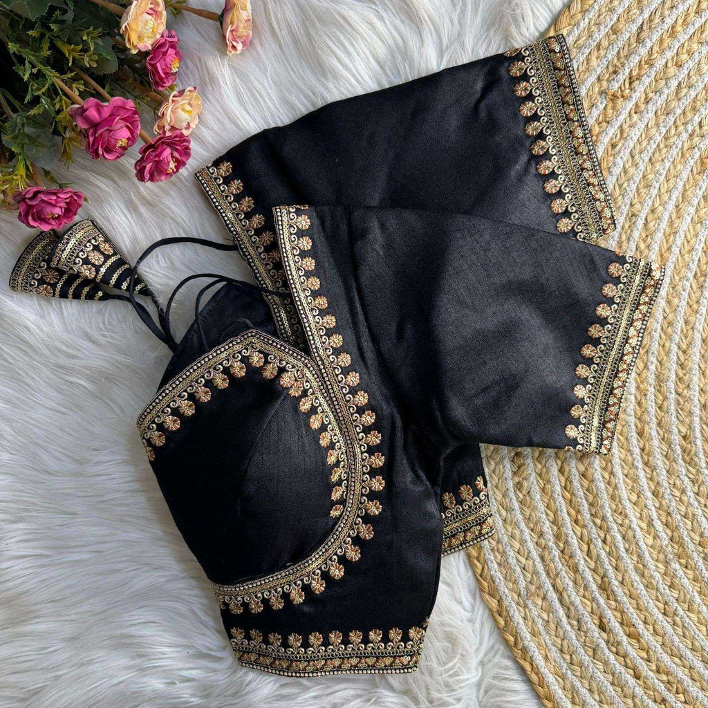 Naarira Chikanwork Cambric Blouse