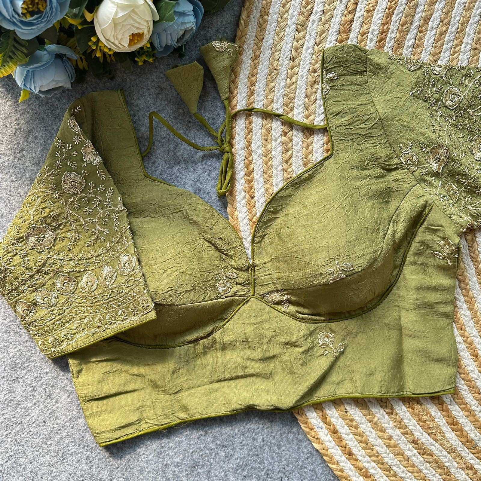 Naarira RANGOLI CRUSH Rangoli Silk Blouse