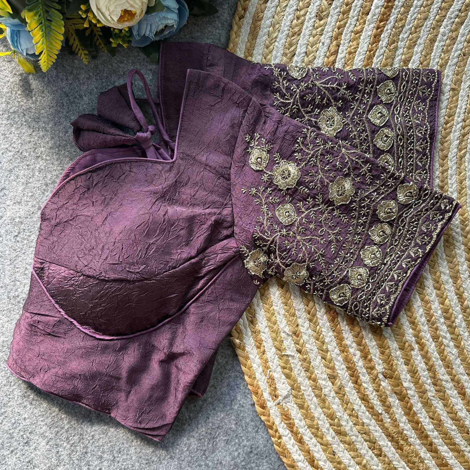 Naarira RANGOLI CRUSH Rangoli Silk Blouse