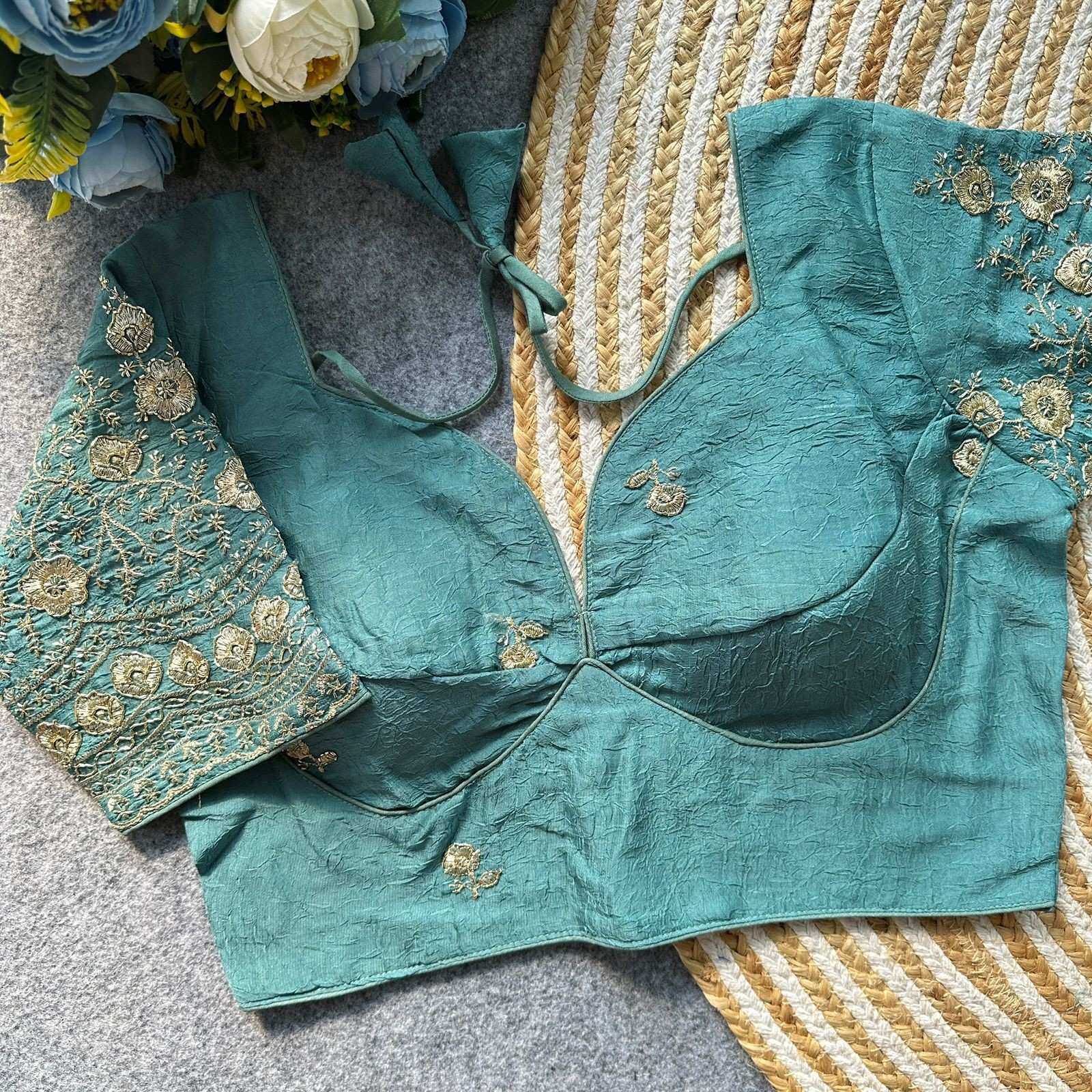 Naarira RANGOLI CRUSH Rangoli Silk Blouse