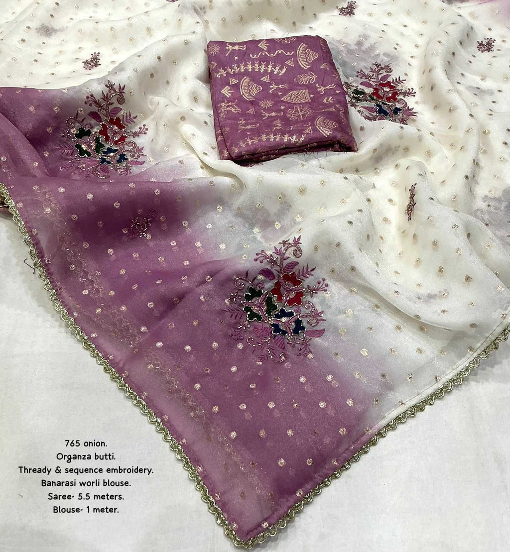 Naarira 765 Organza Organza Saree