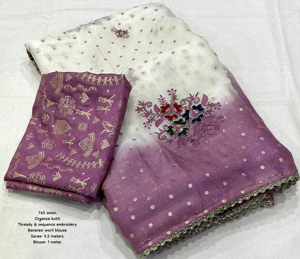 Naarira 765 Organza Organza Saree