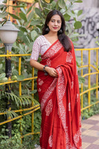 Naarira Linen Fancy Saree for Women