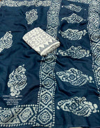 Naarira Linen Fancy Saree for Women
