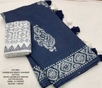 Naarira Linen Fancy Saree for Women