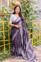 Naarira Linen Fancy Saree for Women