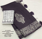 Naarira Linen Fancy Saree for Women