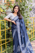 Naarira Linen Fancy Saree for Women