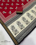 Naarira Soft Cotton Printed Sarees