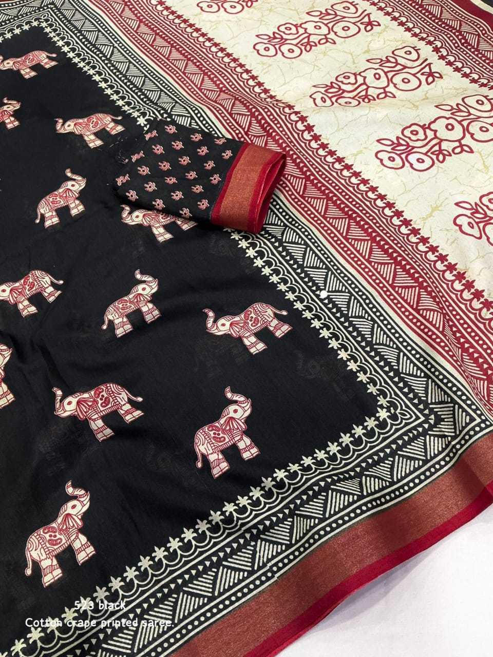 Naarira Soft Cotton Printed Sarees