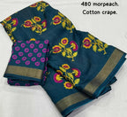 Naarira Soft Cotton Printed Sarees
