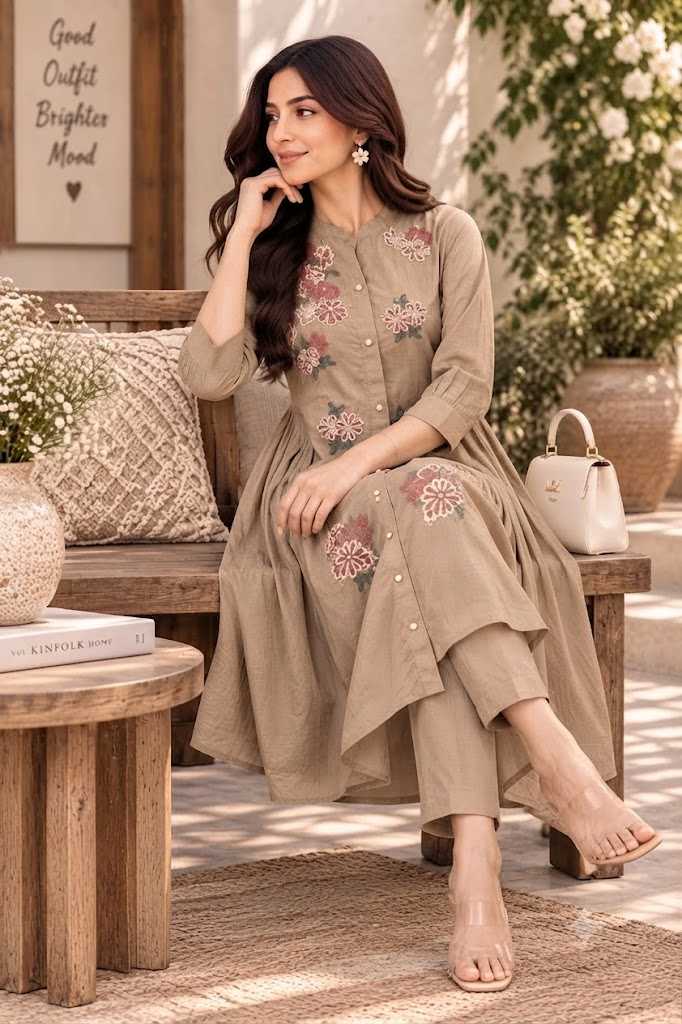 Naarira KESH448 224 Cotton Embroidery Suits