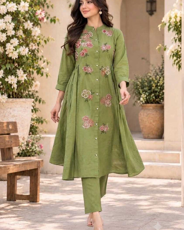 Naarira KESH448 224 Cotton Embroidery Suits