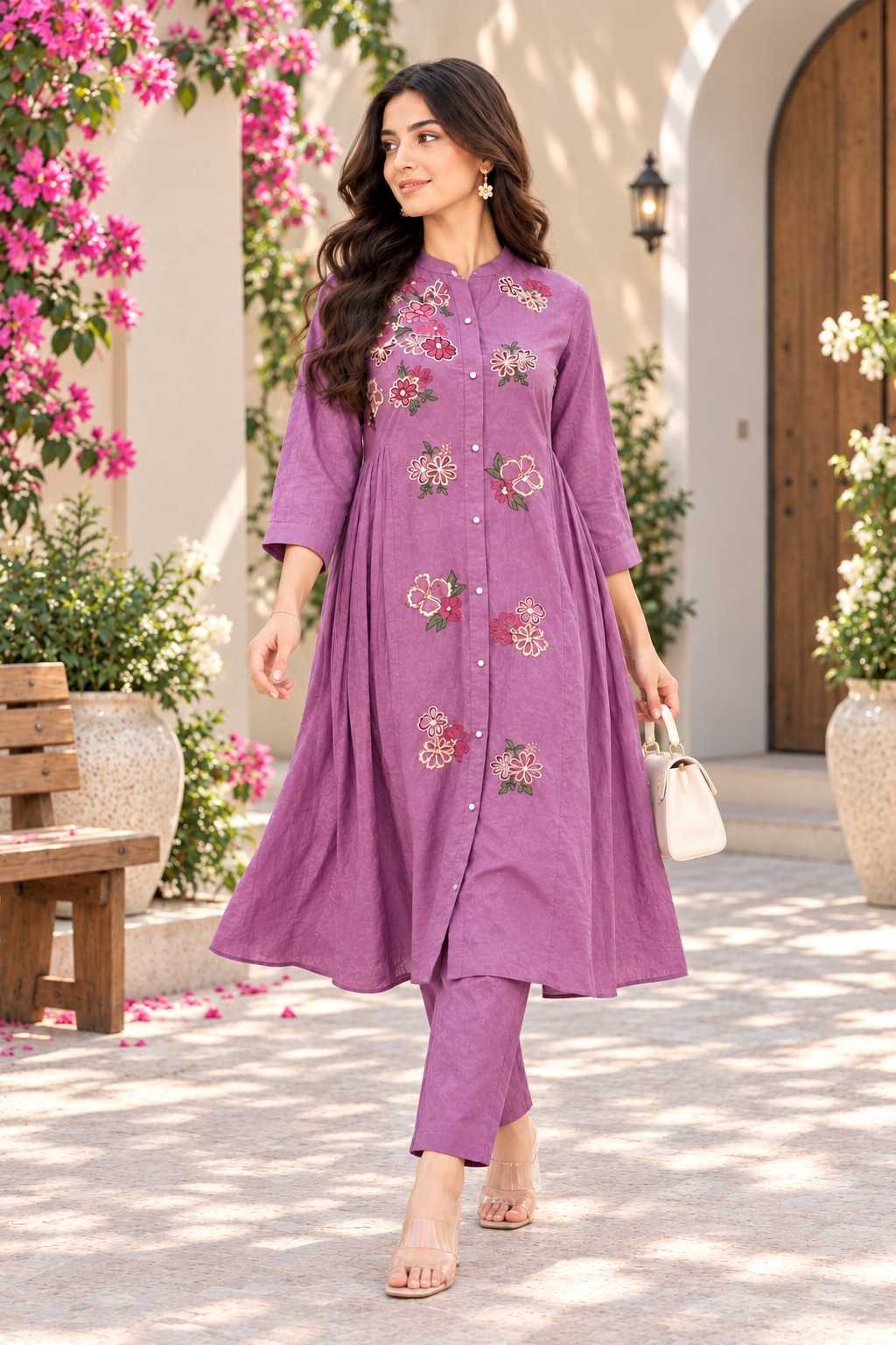 Naarira KESH448 224 Cotton Embroidery Suits