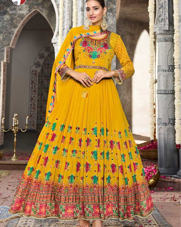 Naarira KESH448 8505 Chinon Anarkali Gown
