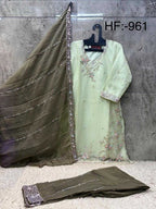 Naarira Pure Chiffon Ladies Suit
