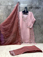 Naarira Pure Chiffon Ladies Suit