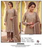 Naarira Pure Chiffon Ladies Suit
