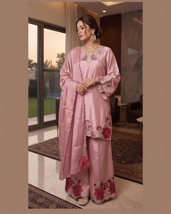 Naarira Malay Satin Silk Pakistani Suits