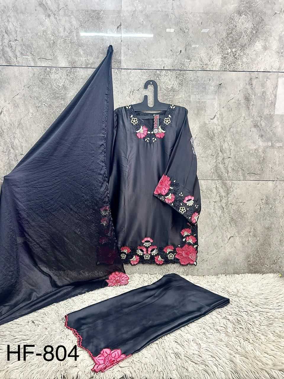 Naarira Malay Satin Silk Pakistani Suits