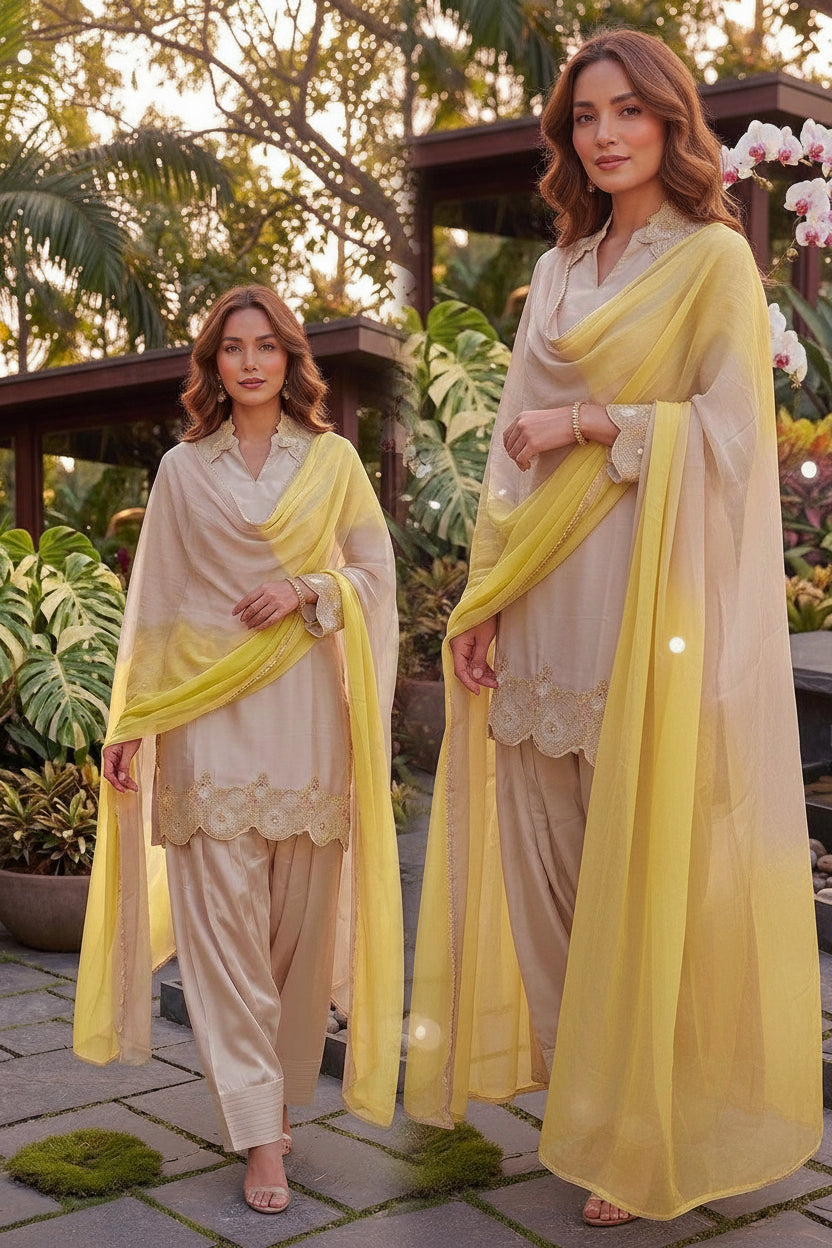 Naarira Malay Satin Silk Pakistani Suits