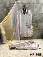 Naarira Malay Satin Silk Pakistani Suits