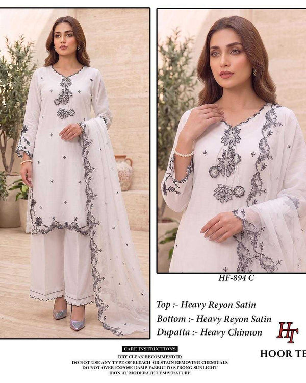 Naarira Satin Ladies Suit - alternate view