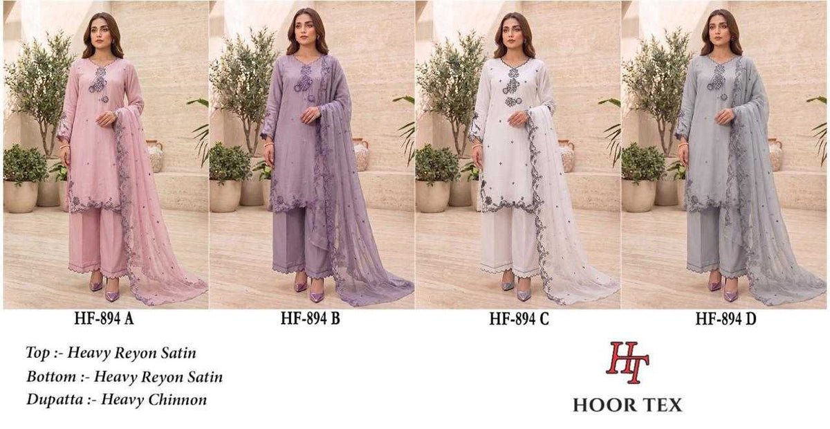 Naarira Satin Ladies Suit