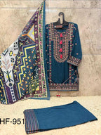 Naarira Satin Designer Suit
