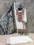 Naarira Satin Designer Suit