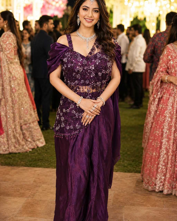 Naarira Satin Ready To Wear Sarees