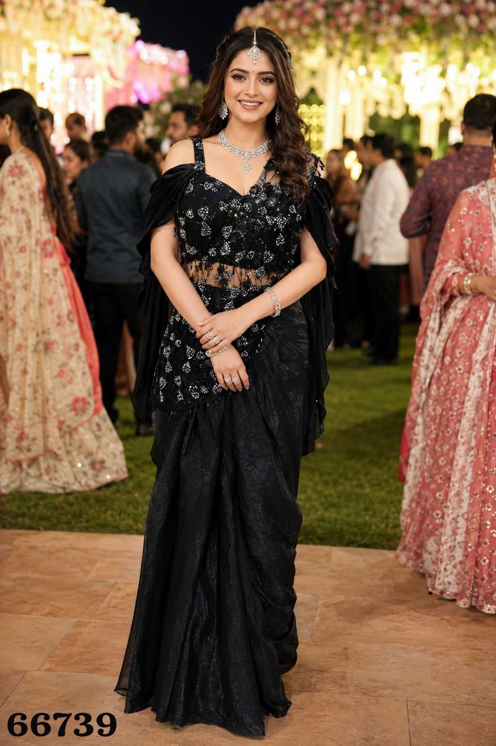 Naarira Satin Ready To Wear Sarees