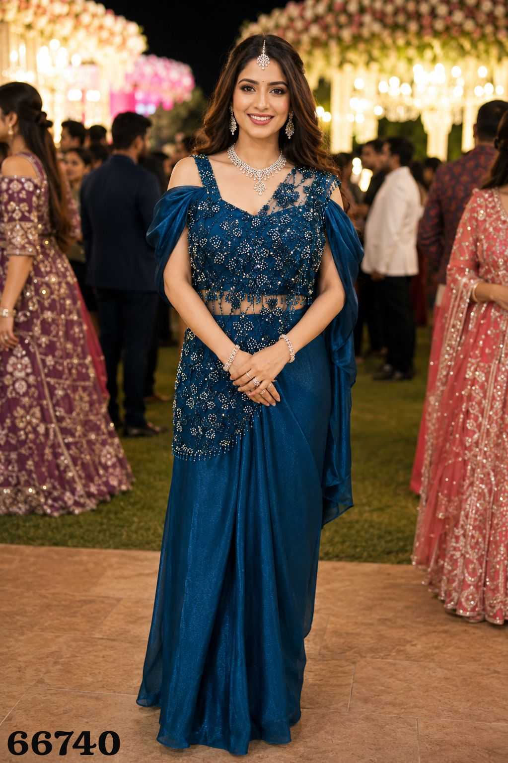 Naarira Satin Ready To Wear Sarees