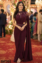 Naarira Lycra Ready To Wear Sarees