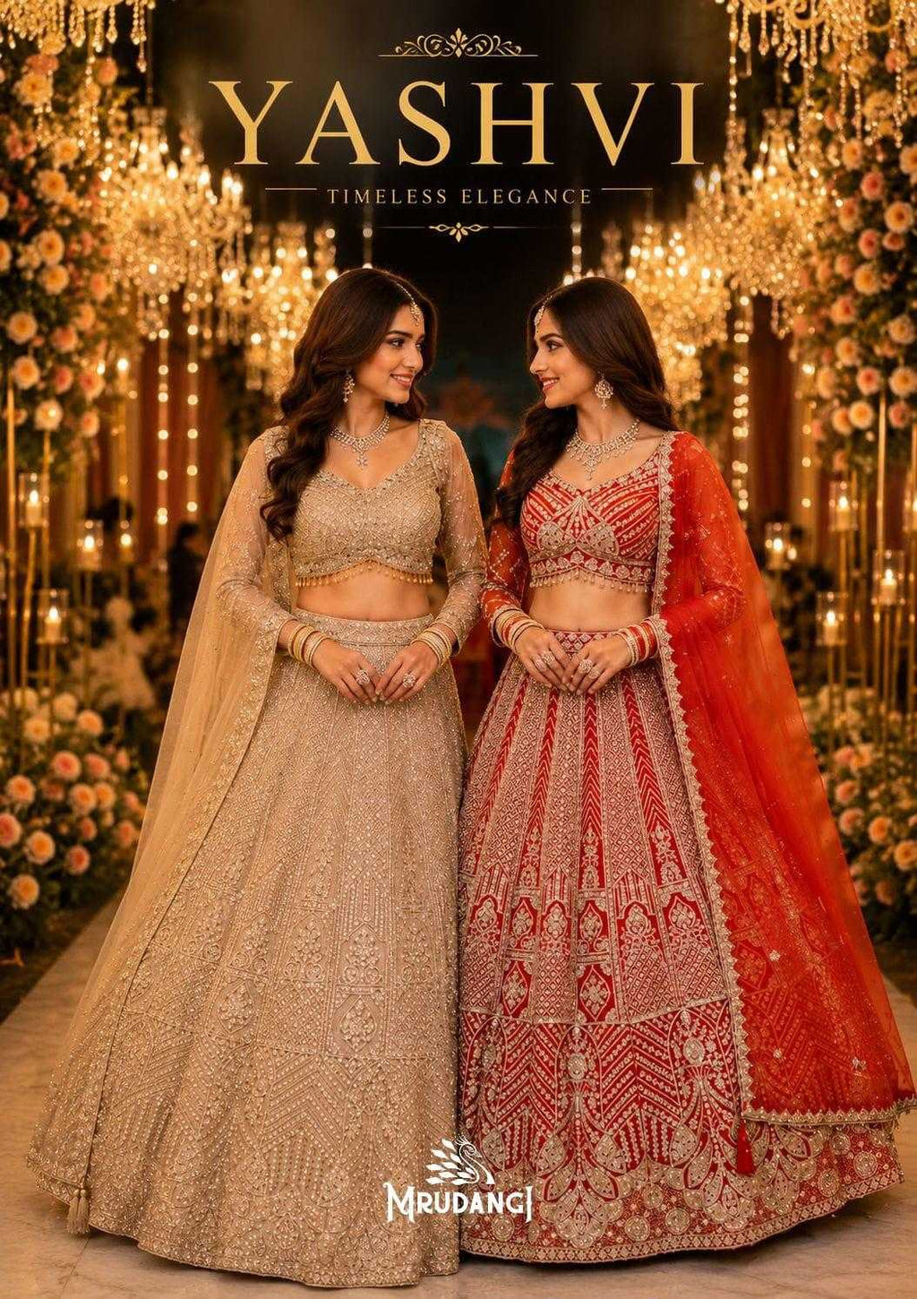 Naarira Net Fancy Lehenga Set