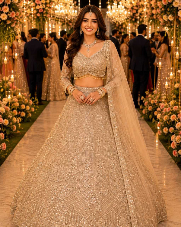 Naarira Net Fancy Lehenga Set