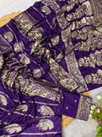 Naarira KESH484 Janhvi Russian Silk Soft Silk Sarees