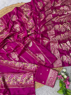 Naarira KESH484 Janhvi Russian Silk Soft Silk Sarees