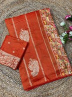 Naarira KESH484 Janhvi Russian Silk Soft Silk Sarees