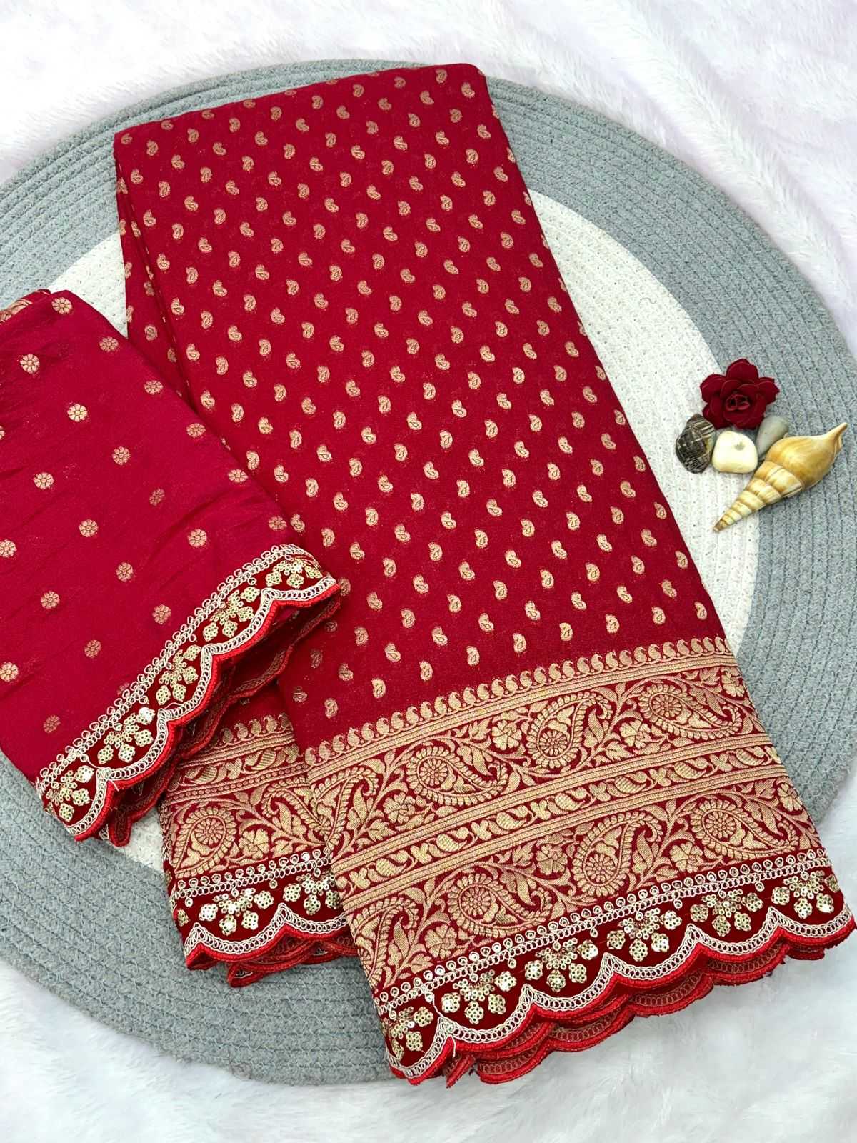 Naarira KESH484 Juhi Crepe Silk Crepe Silk Saree