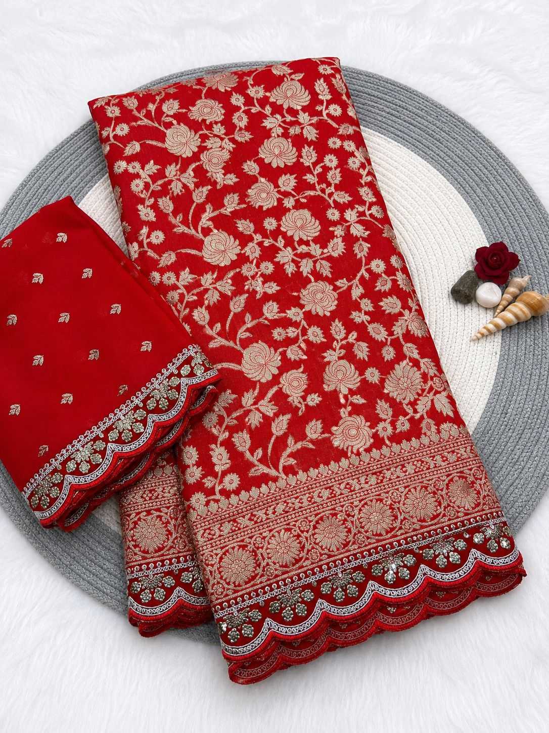 Naarira KESH484 Juhi Crepe Silk Crepe Silk Saree