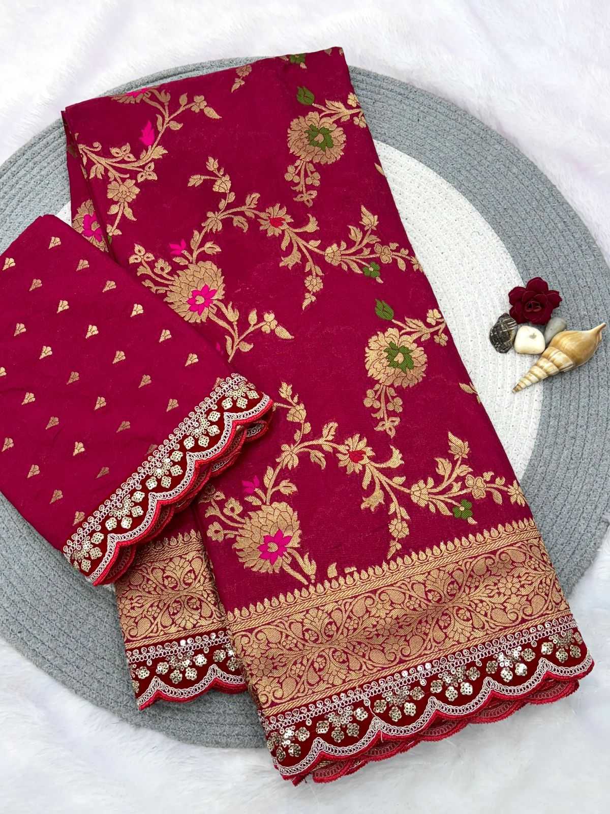 Naarira KESH484 Juhi Crepe Silk Crepe Silk Saree