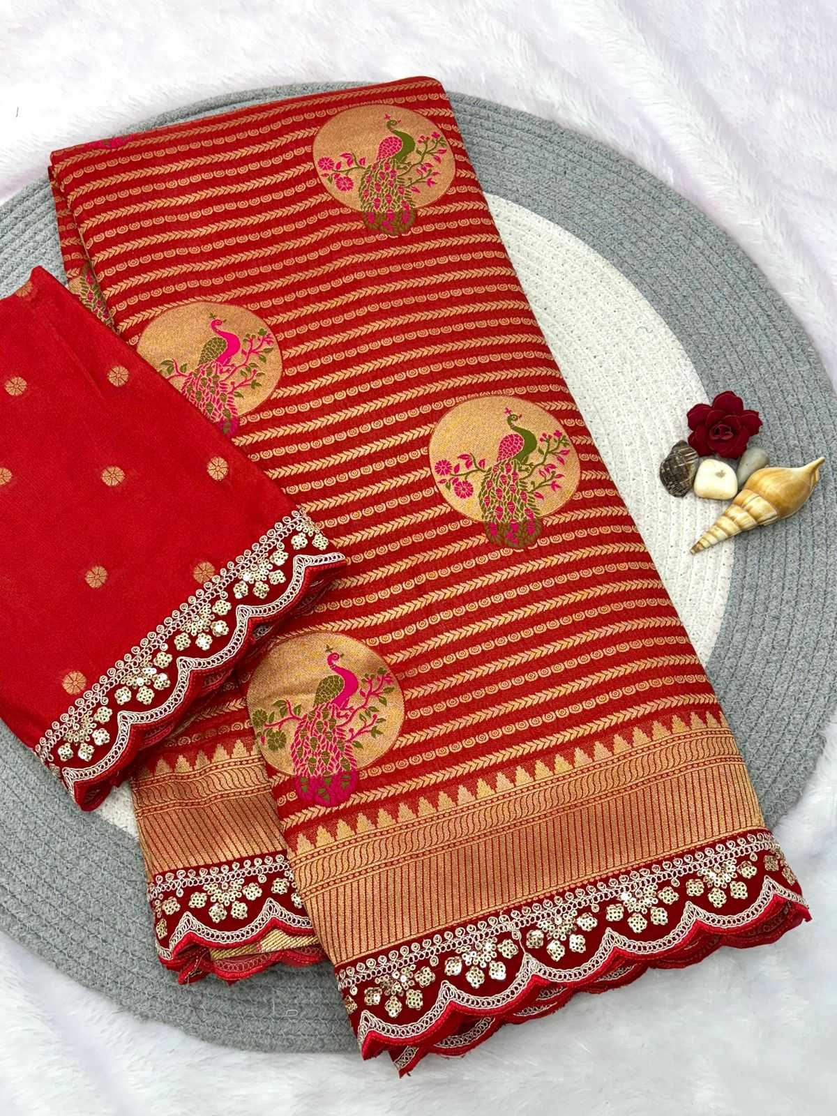 Naarira KESH484 Juhi Crepe Silk Crepe Silk Saree