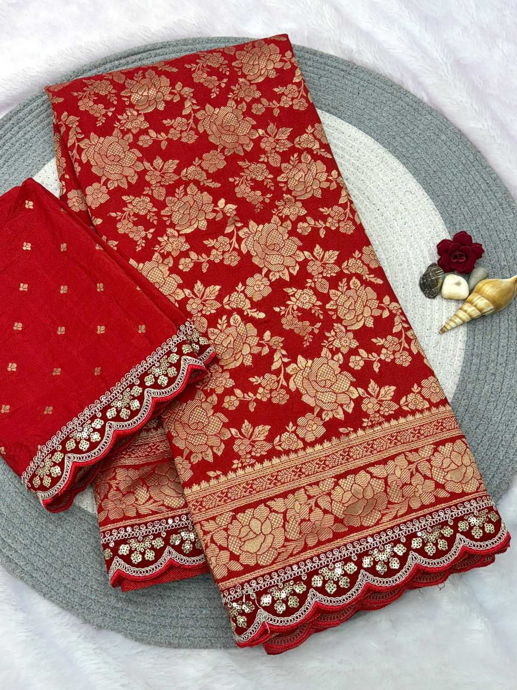 Naarira KESH484 Juhi Crepe Silk Crepe Silk Saree